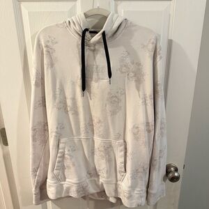 Hollister Cream Floral Hoodie